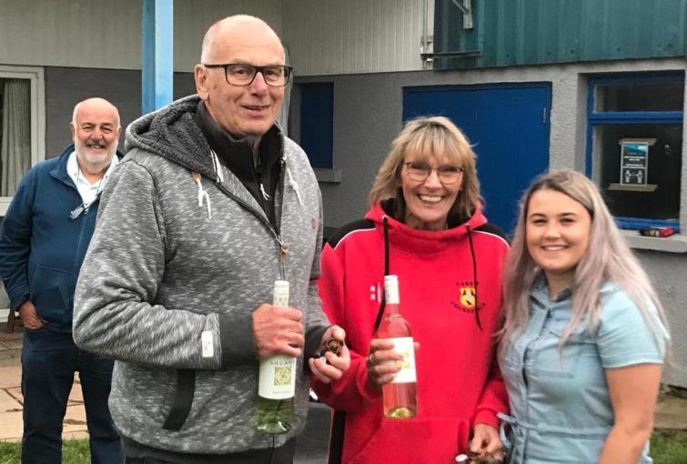 Scorers Mike Price, Julie Davies and Chelsea Morris
